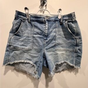 Aerie Denim Blue Women Shorts